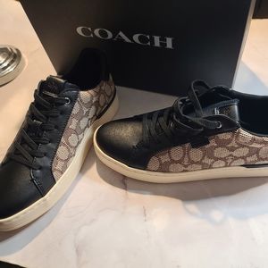 Lowline Textured Jac Coach Sneakers